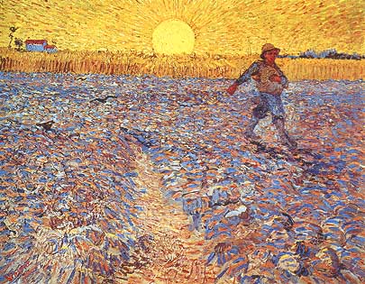 Vincent van Gogh campo grano