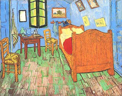 Vincent van Gogh la stanza di arles