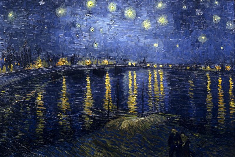 Vincent van Gogh notte stellata