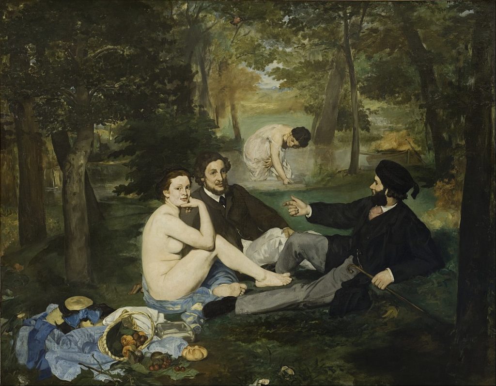 Colazione sull'erba (Le déjeuner sur l'herbe) - Édouard Manet - 1863 
