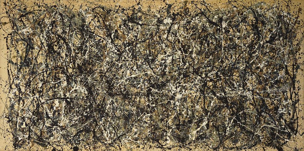 arte astratta: Jackson Pollock. One: Number 31, 1950.