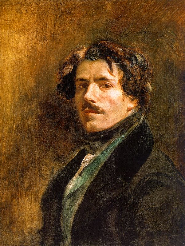 Eugène Delacroix, Self-Portrait (ca. 1837)